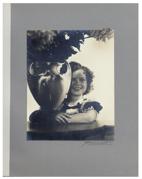 Shirley Temple's Personal Album of Portrait Photographs of Herself by George Hurrell From the 1937 Film ''Heidi''