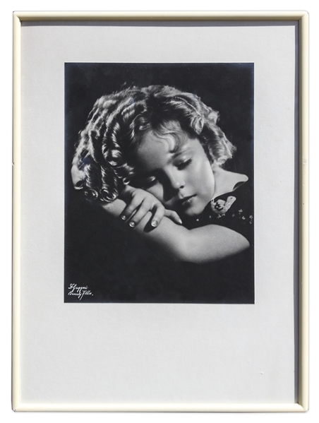 Set of 4 Shirley Temple Framed Studio Portraits