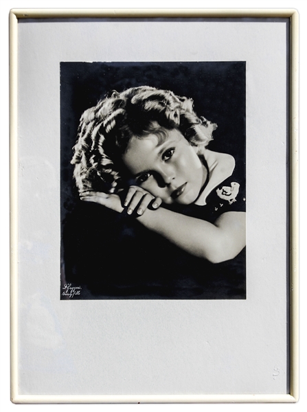 Set of 4 Shirley Temple Framed Studio Portraits