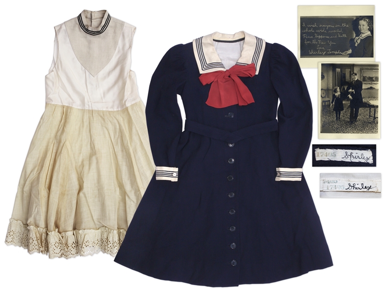 Shirley Temple School Uniform From 1939 Film ''The Little Princess''