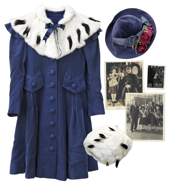 Shirley Temple Costume Auction Shirley Temple Luxurious Outfit From 1939 Film ''The Little Princess''