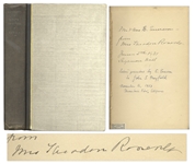 Edith Roosevelt Signed Book Ventures in Book Collecting