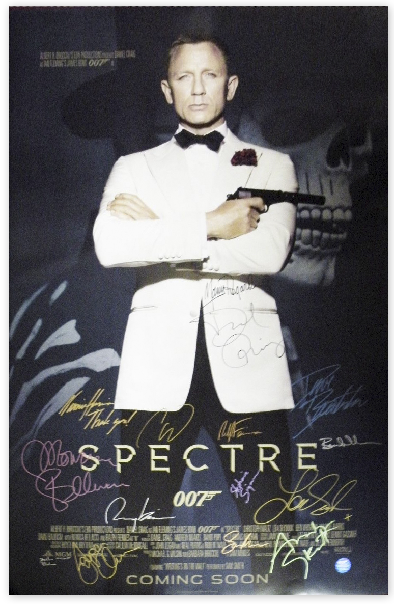 Grand Budapest Hotel Léa Seydoux Autogramm James Bond Spectre Autograph 