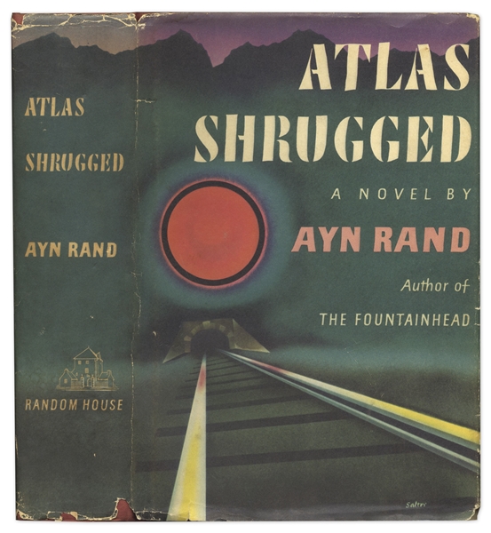 Lot Detail - Ayn Rand Signed First Edition of ''Atlas Shrugged