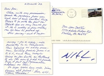 Novelist Harper Lee Autograph Letter Signed -- With Mention of Alabama Writer Rick Bragg & Lees Summer Travel Plans