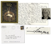 Harper Lee Autograph Letter Signed -- ...Please dont put this on the internet or anything -- Id dread for it to bring more mail!... -- Also Includes a Signed Photo of Lee