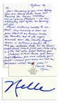 Harper Lee Autograph Letter Signed -- ...I hope to attend at least a couple of concerts...