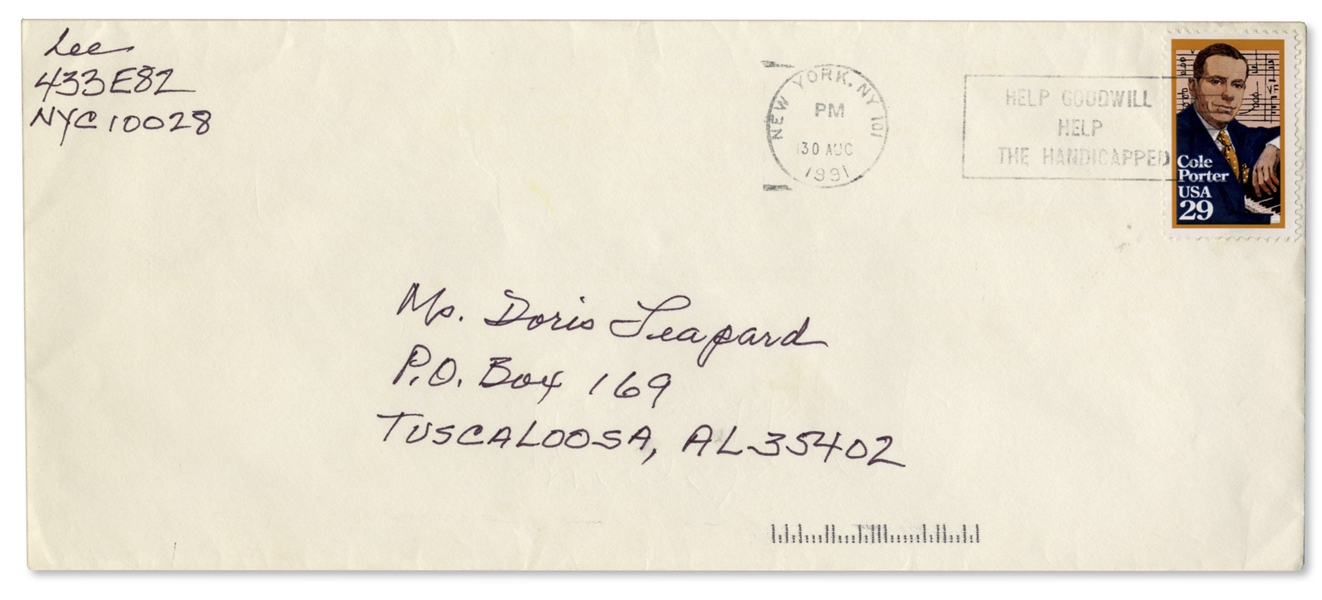 Harper Lee Autograph Letter Signed -- News of a Museum ''Scandal'' in NYC