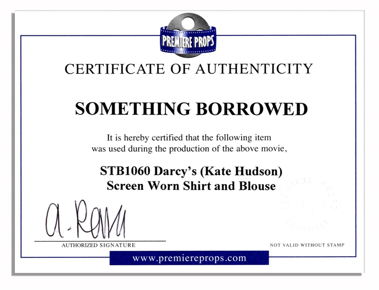 Kate Hudson Screen-Worn Wardrobe From ''Something Borrowed''