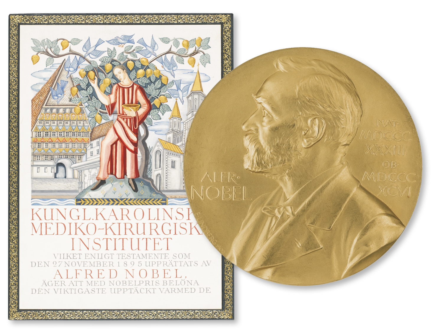 Lot Detail - Nobel Prize Awarded To Scientist Hans Krebs In 1953, Won ...