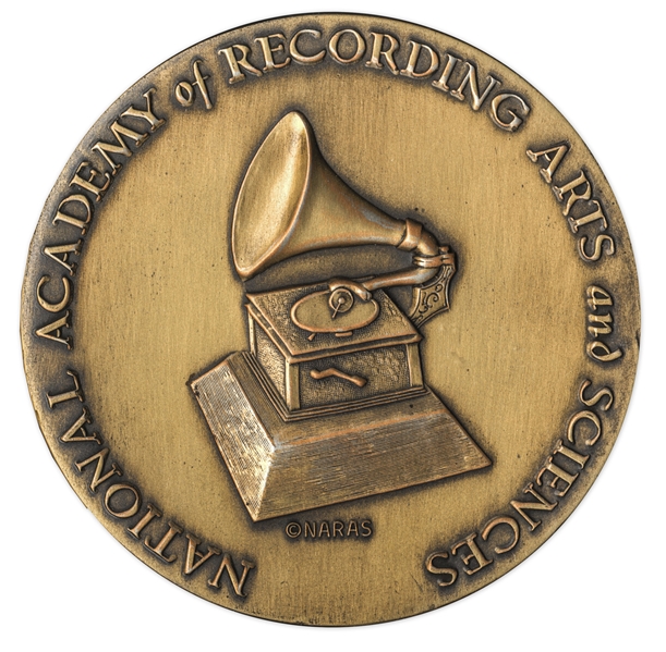 Grammy Nominee Award Medallion -- Awarded to 1960s Songwriter Rod McKuen