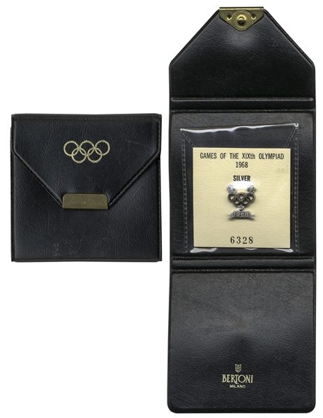 Silver Medal From the 1968 Summer Olympics, Held in Mexico City, Mexico -- Awarded for the Gymnastics Vault Event
