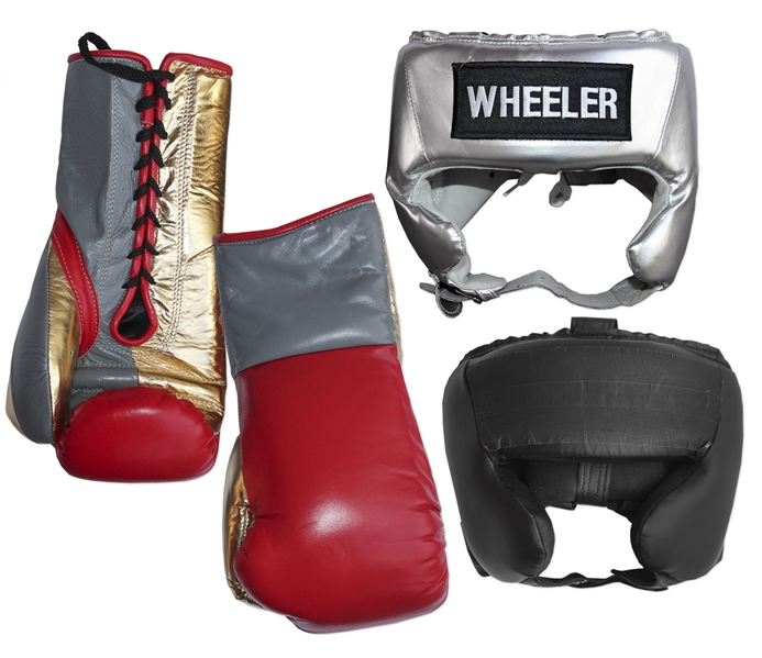 ''Creed'' Sparring Equipment Screen-Used by Michael B. Jordan & Andre Ward -- With COA From MGM