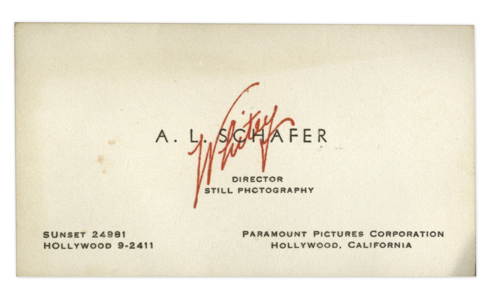Incredibly Rare Oscar Medal for Still Photography Awarded to A.L. Schafer for 1941-1942