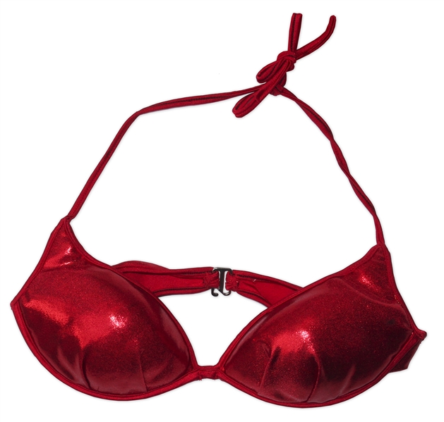 Red Swimsuit Bra Top From ''Piranha 3D'' -- For Kelly Brook's Character