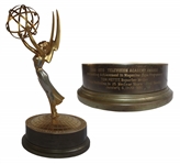 Emmy Award Presented to First Tuesday Reporter in 1970