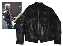 Garry Beers of INXS Stage-Worn Black Jacket -- With LOA From Garry Beers