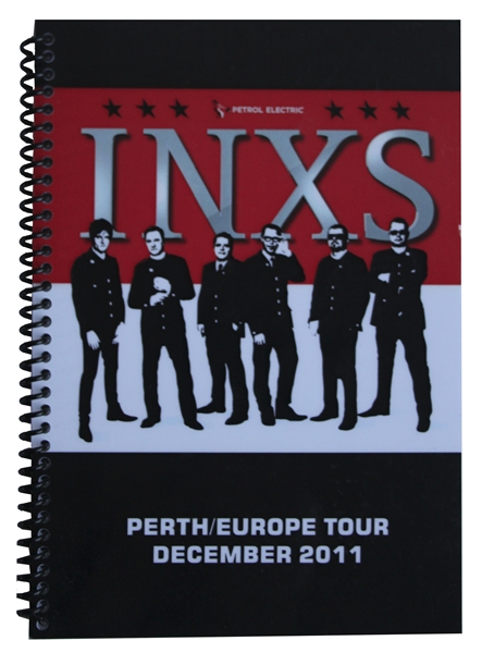 INXS Tour Itineraries & All Access Passes From 2006, 2007 & 2011, Personally Owned by Garry Beers -- With LOA From Garry Beers