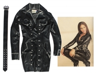 Beyonce Latex Outfit Worn During Greenlight Music Video -- With LOA & Photo From Designer