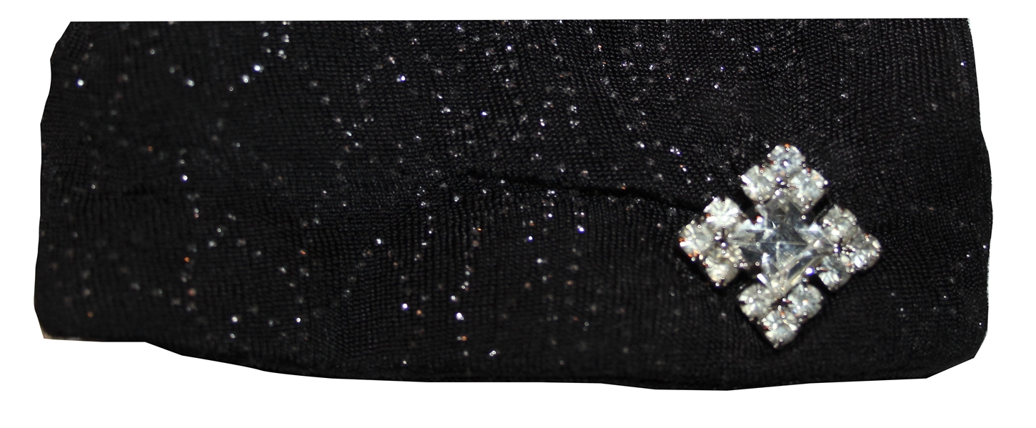 Prince Worn Black Glitter Outfit -- Worn at the 1998 NBA All-Star Game With Spike Lee