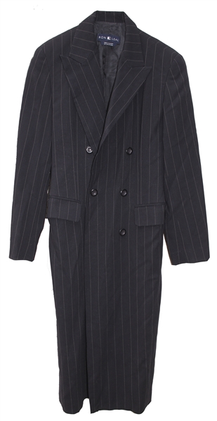 Prince Worn Pinstriped Zoot Suit Jacket