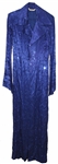 Prince Worn Electric Blue Sequined Stage Jacket