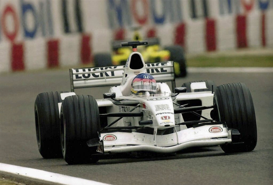 Jacques Villeneuve Race-Used Formula 1 Car -- Villeneuve Achieved Podium With This Car in the 2001 Spanish Grand Prix & 2001 German Grand Prix -- Incredible Piece of F1 Memorabilia