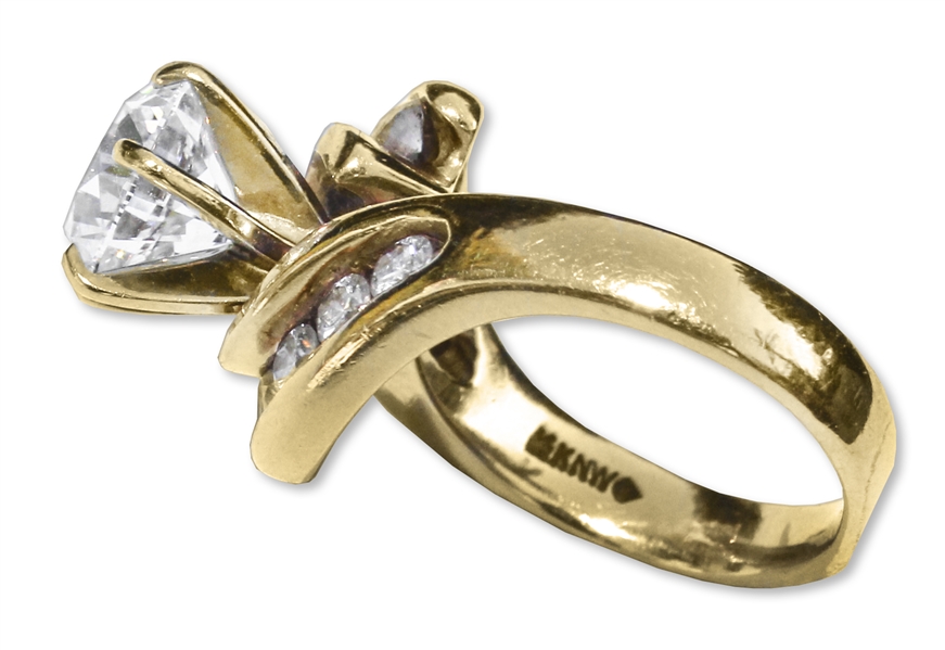 Prince Diamond Engagement Ring & Handwritten Marriage Proposal to Mayte Garcia