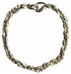 Prince Worn Gold-Tone Sterling Silver Necklace