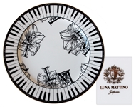 China Platter From Princes Wedding -- Featuring Piano Key Design