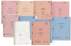 Lot of 10 Sanford & Son Scripts Owned by Redd Foxx -- From Redd Foxx Estate
