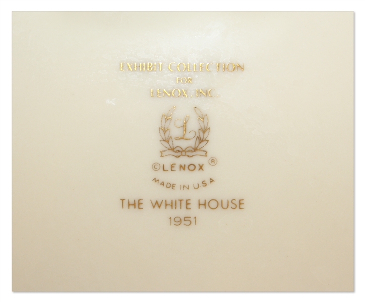 President Harry Truman Official White House China Plate