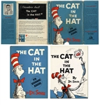 Dr. Seuss Cat in the Hat -- First Printing Copy With Dust Jacket -- 1957