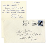 Harper Lee Autograph Note Signed -- With Envelope From Mobile, Alabama