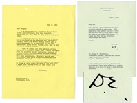 Dwight D. Eisenhower Typed Letter Signed as President -- To His Brother, Edgar -- ...If Congress adjourns, Mamie and I have tentative plans to be in Denver in August...