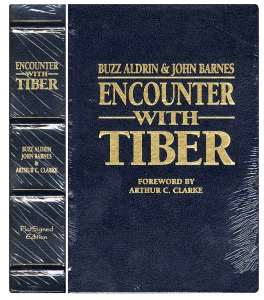 Buzz Aldrin Limited Edition ''Encounter With Tiber'' Signed -- In Original Shrinkwrap -- Fine
