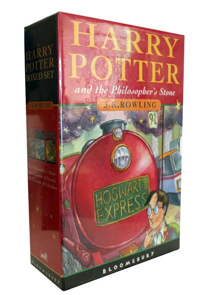 Boxed Set of First Three ''Harry Potter'' Books by J.K. Rowling