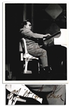 Jazz Pianist Milt Buckner Signed 8 x 10 Glossy Photo -- To Nikki / a wonderful person / Milt Buckner -- Very Good Condition