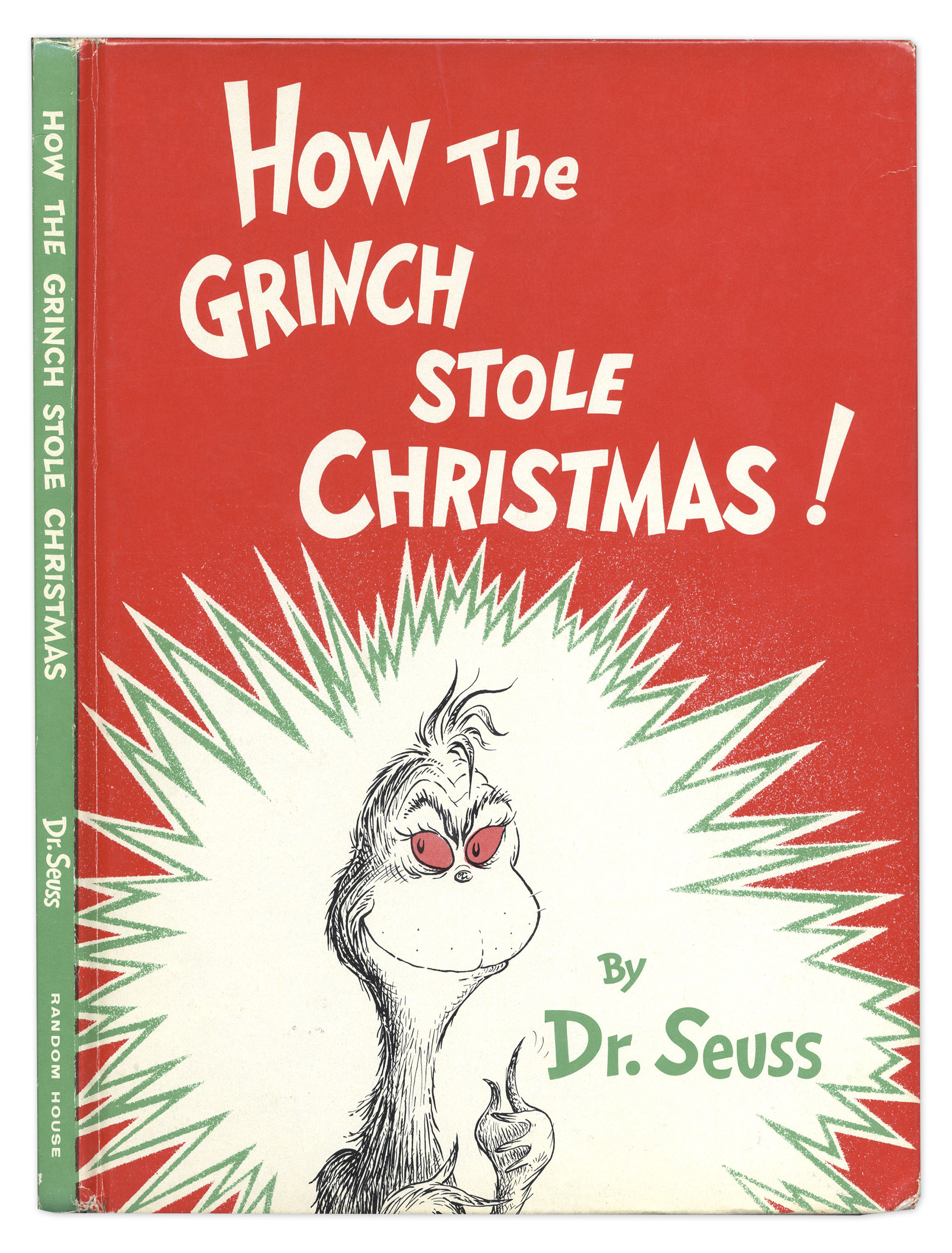 Lot Detail Dr Seuss How The Grinch Stole Christmas St Edition