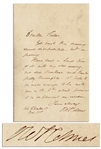 Oliver Wendell Holmes Autograph Letter Signed -- ...Have had a hard time of it with my old enemy...