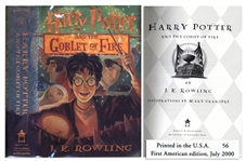 Harry Potter and the Goblet of Fire -- First American Edition, First Printing
