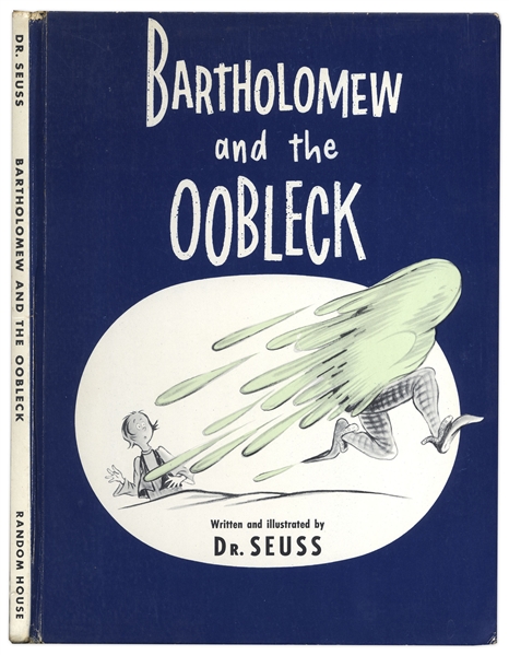 Dr. Seuss ''Bartholomew and the Oobleck'' First Printing -- With Original Dust Jacket