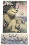 Maurice Sendak Where The Wild Things Are Signed Page