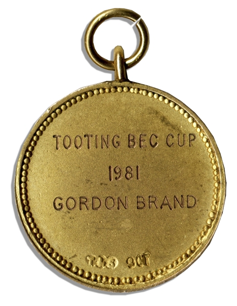 PGA's Tooting Bec Cup From the 1981 British Open -- Won by Gordon J. Brand for the Lowest Single Round During the Championship -- Brand Shot 65