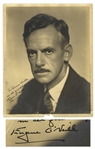 Eugene ONeill Signed 8 x 10 Photograph