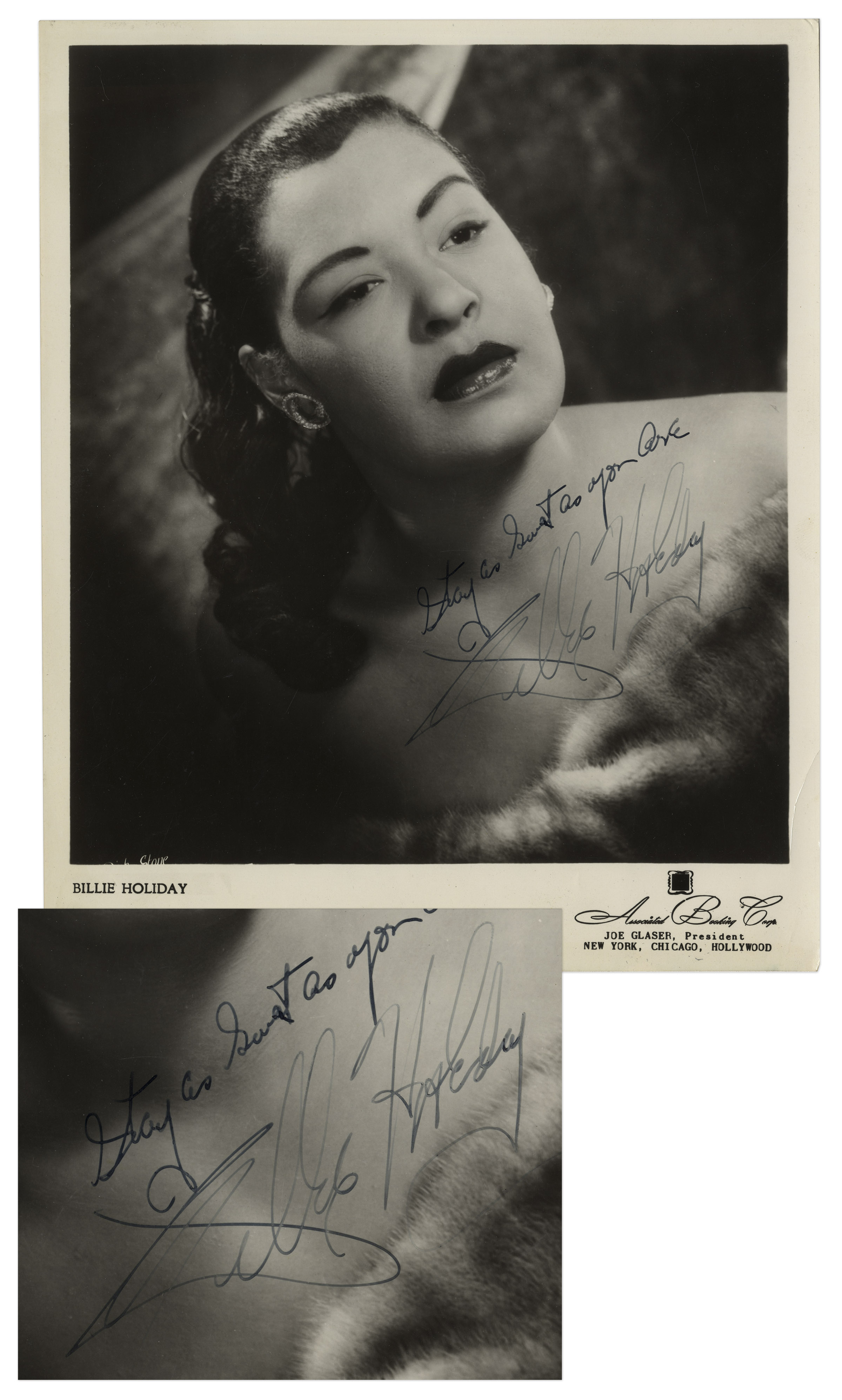 Billie Holiday Autograph
