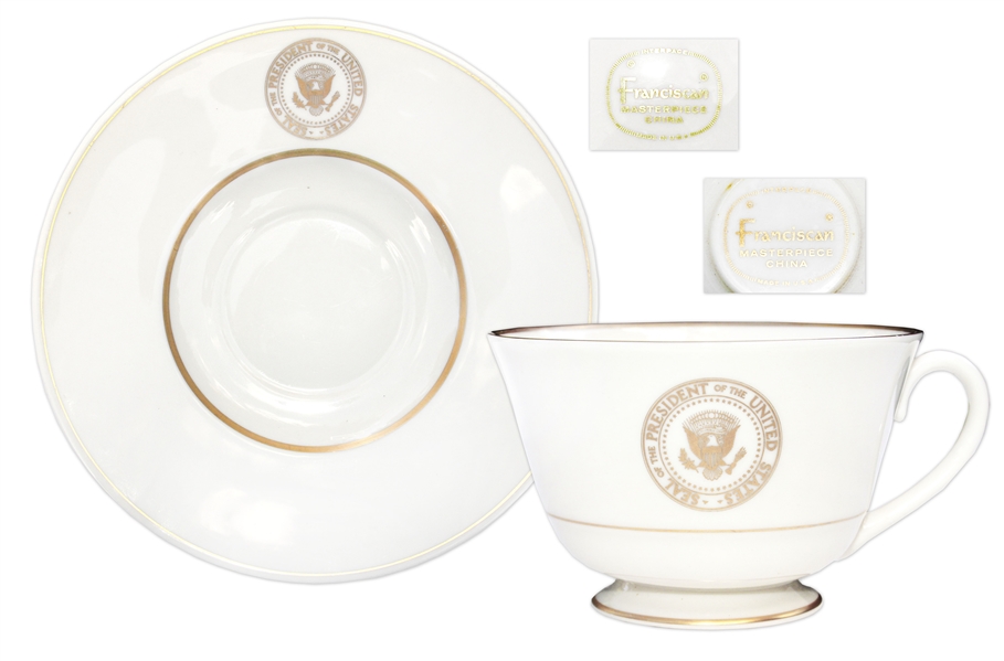 Air Force One China -- Cup & Saucer Set by Franciscan From the Early 1960's