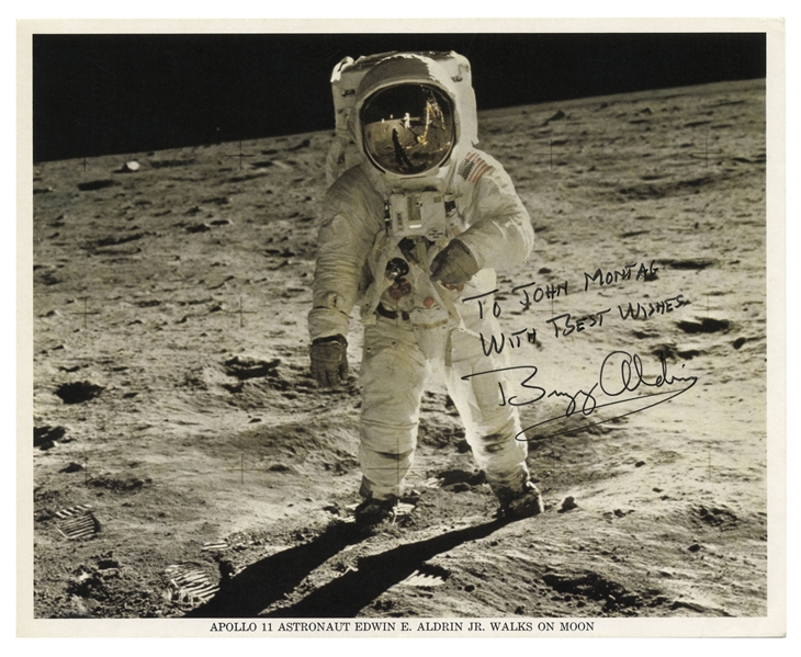 12 Individual NASA Photos Signed by All 12 Moonwalkers Including Neil Armstrong