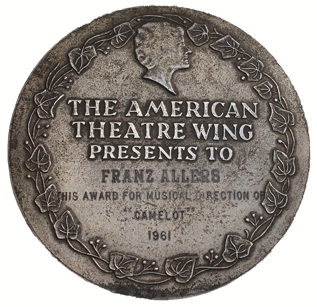 Tony Award for ''Camelot'' in 1961 -- Awarded to Franz Allers for Best Musical Direction