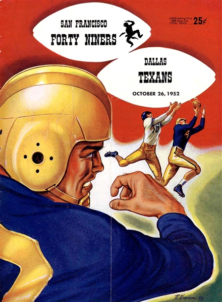 Dallas Texans vs. San Francisco 49ers -- 26 October 1952, Kezar Stadium